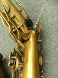 Saxophone repair