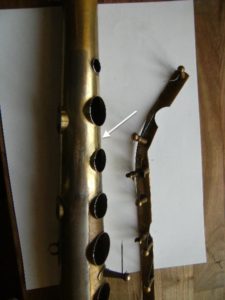 Saxophone repair