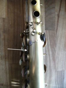 Saxophone repair